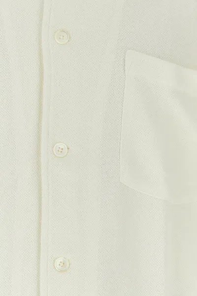 Our Legacy Textured-finish Short-sleeved Box Shirt