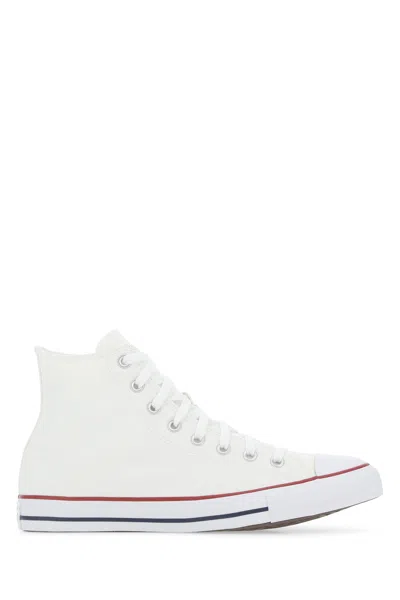 Converse Men's Chuck Taylor All Star High Top Casual Shoes In White