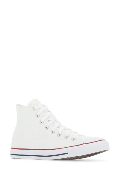 Converse Men's Chuck Taylor All Star High Top Casual Shoes In White
