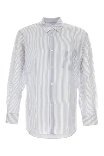 Comme Des Garçons Shirt Embroidered Cupro Shirt