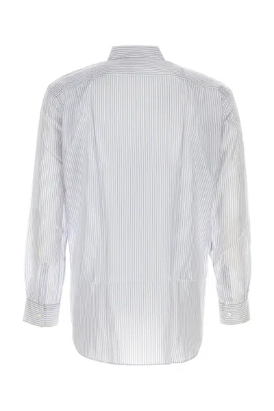 Comme Des Garçons Shirt Embroidered Cupro Shirt