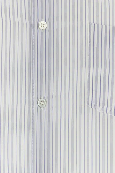 Comme Des Garçons Shirt Embroidered Cupro Shirt