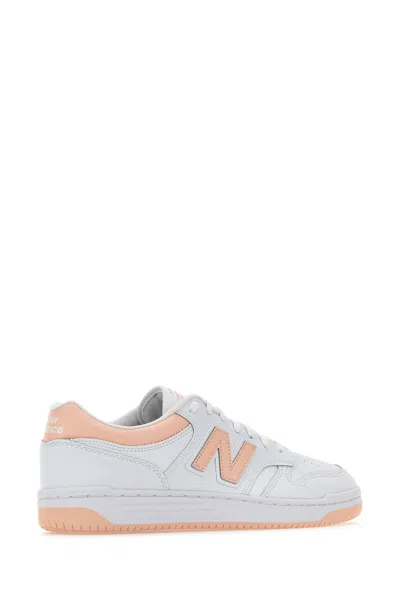 New Balance Leather Sneakers 480 Two-tone Accents