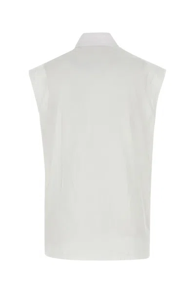 Burberry High Neck Cotton Vest