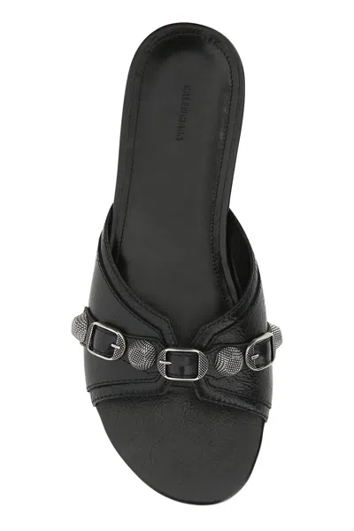 Balenciaga Open-toe Sandals With Decorative Buckle Detail