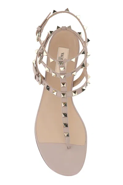 Valentino Rockstud Flat Sandals?