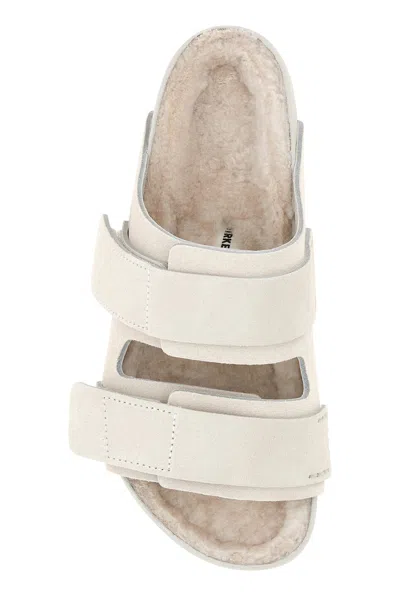 BIRKENSTOCK 1774 BIRKENSTOCK 1774 CHALK SUEDE BIRKENSTOCK X TEKLA UJI SLIPPERS 