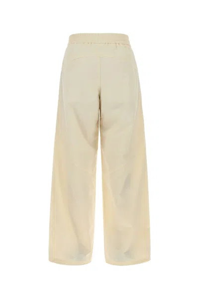 Herno Ivory Nylon Pant