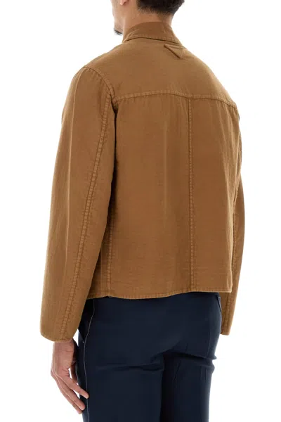 Prada Single-breasted Cotton Jacket