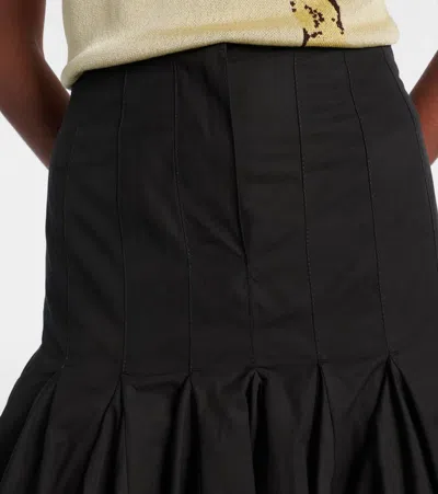 Jacquemus La Jupe Agave In Black