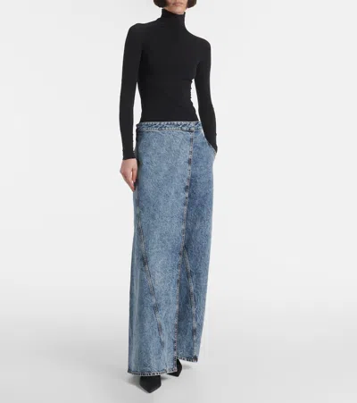 Alaïa Black Top In Noir Alaia