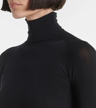 Alaïa Black Top In Noir Alaia
