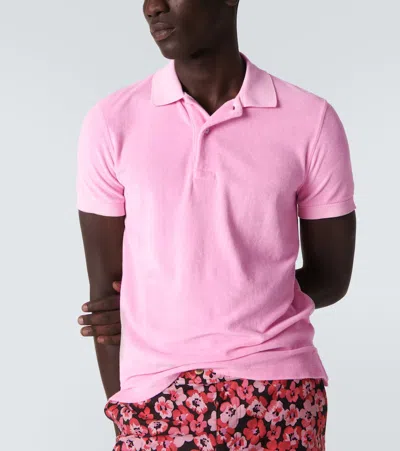 棉质混纺毛巾布POLO衫