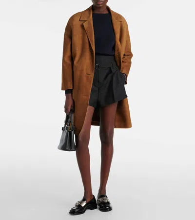 Prada Maglia Scollo Barca In Cotone In Blue