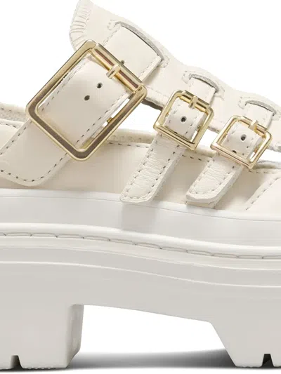 Converse Chuck Taylor All Star Lugged Heel Mary Jane Platform In White