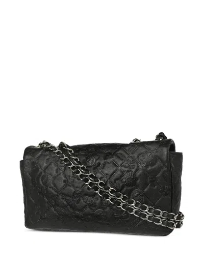 Pre-owned Chanel 2010 Lucky Symbols Shoulder Bag In 黑色