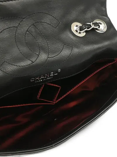 Pre-owned Chanel 2010 Lucky Symbols Shoulder Bag In 黑色