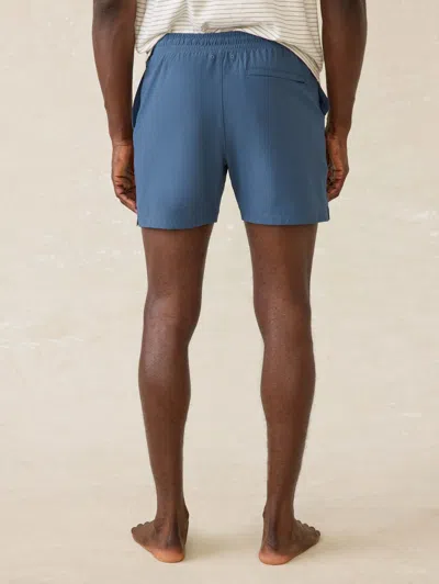 Faherty Shorelite Performance Swim Trunks In Offshore Storm
