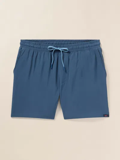 Faherty Shorelite Performance Swim Trunks In Offshore Storm