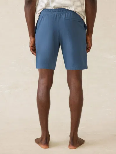 Faherty Shorelite Performance Swim Trunks In Offshore Storm