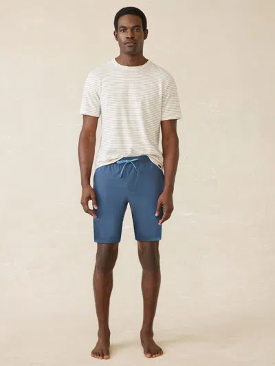 Faherty Shorelite Performance Swim Trunks In Offshore Storm