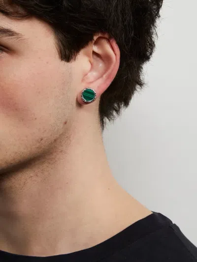 AMULET MALACHITE 耳环