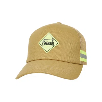 Pre-owned Palace Hardware Trucker 'khaki' In Tan