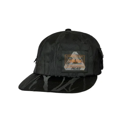 Pre-owned Palace X Porter-yoshida & Co. Pocket 6-panel 'black/jacquard'