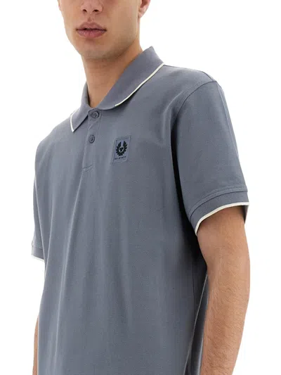 Belstaff Logo Embroidered Polo Shirt