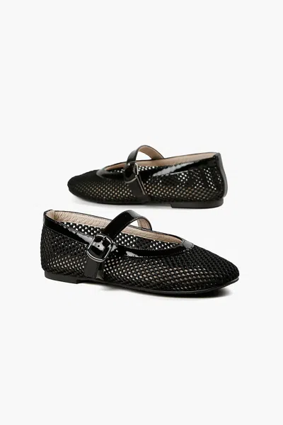 All Black Women's Amazing Jane Flats In Black