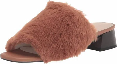 Sanctuary Rascal Slip On Heeled Sandal In Acorn In Brown