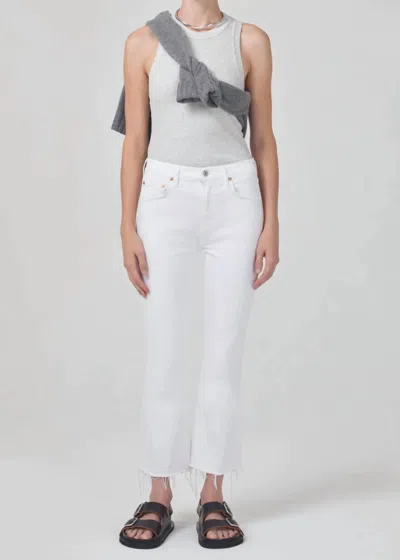 Citizen Of Humanity Isola Cropped Boot Jeans In Mayfair In Multi