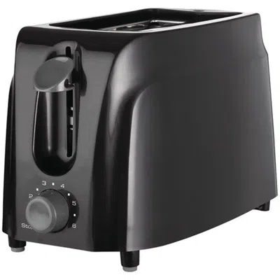 Brentwood 2 Slice Cool Touch Toaster In Black In Black