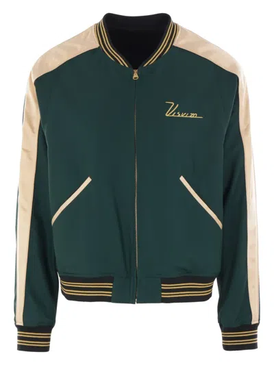 Visvim Douglas Team Jacket In Green
