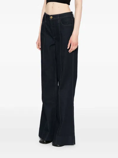 Rag & Bone Flared Jeans In Blue