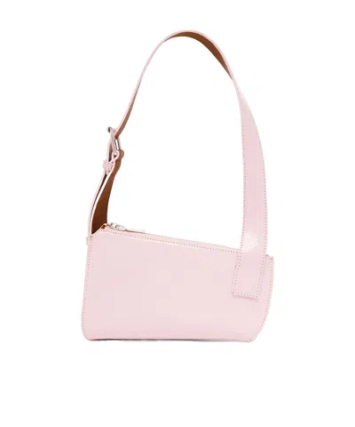 Alexander Mcqueen Mcqueen T-bar Sling Asymmetric Leather Crossbody Bag In Multi