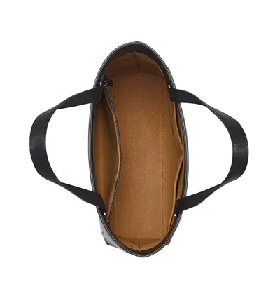 Mcm Double-handle Handbag In Black