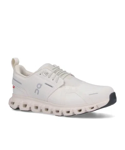 On Cloud 6 Waterproof Low-top Sneakers In White