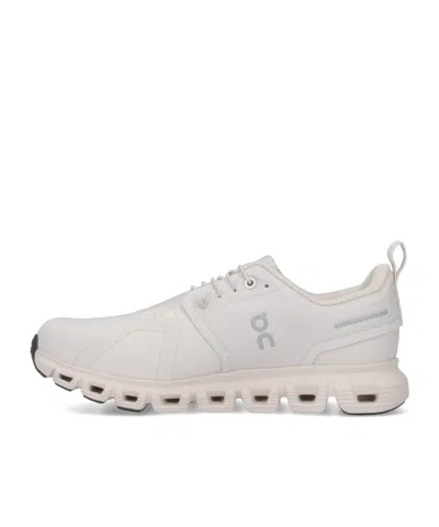 On Cloud 6 Waterproof Low-top Sneakers In White