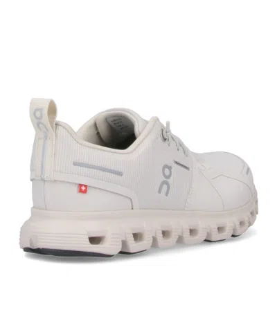 On Cloud 6 Waterproof Low-top Sneakers In White