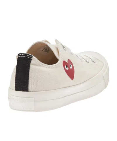 Comme Des Garçons Play Chuck 70 Sneakers In White