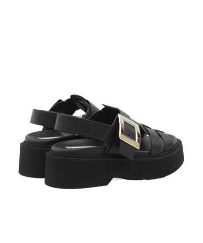Roger Vivier Woman Sandals Black Size 8 Leather In Black