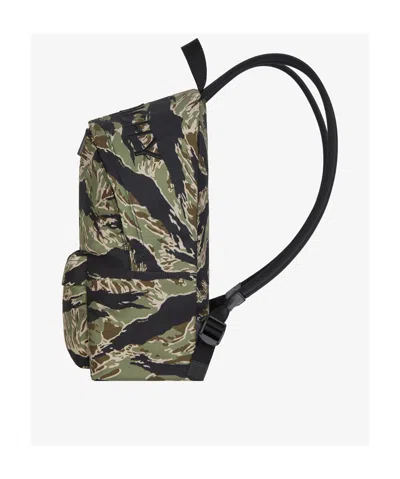 Givenchy Essential U Backpack In Nylon With Camo Print In Black