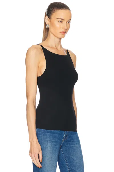 Éterne Iris Tank Top In Black