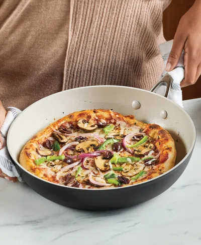 Kitchenaid Hard Anodized Ceramic Nonstick 12.25" Frying Pan In Black Matte