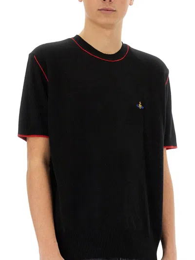 Vivienne Westwood "alex" T-shirt Contrast Trim