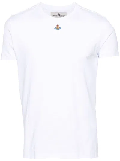 Vivienne Westwood Orb Peru T-shirt In White