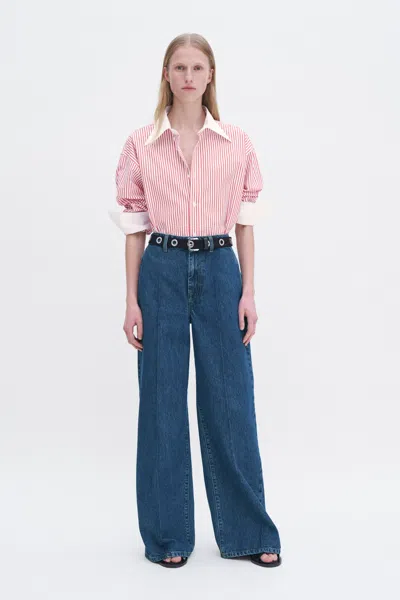 Filippa K Wide-leg Jeans In Blue