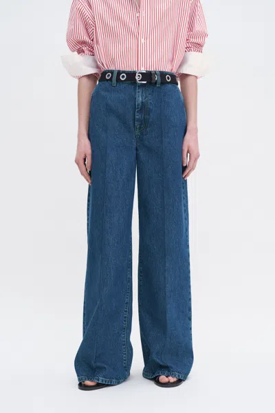 Filippa K Wide-leg Jeans In Blue