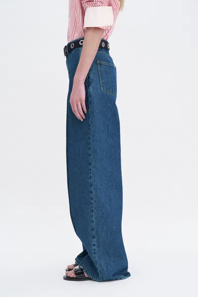 Filippa K Wide-leg Jeans In Blue